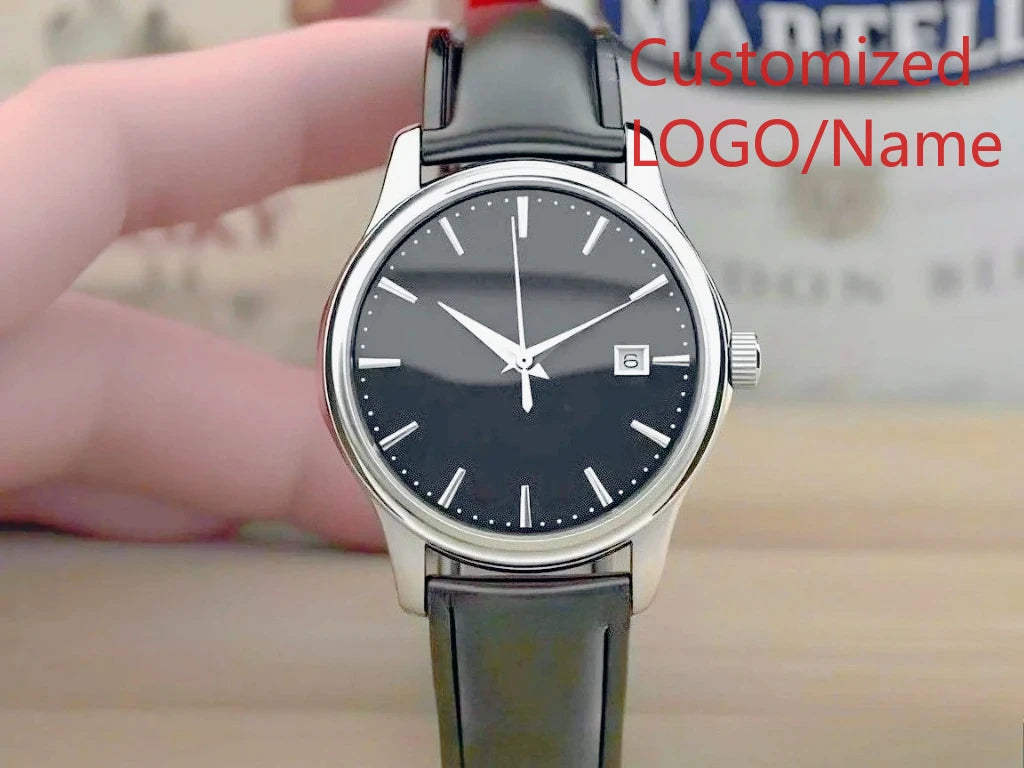 A11 Store Customized Watch 40mm Men's Sport Watch Automatic Mechanical Watches 904L Stainless Steel Black Blue Rubber