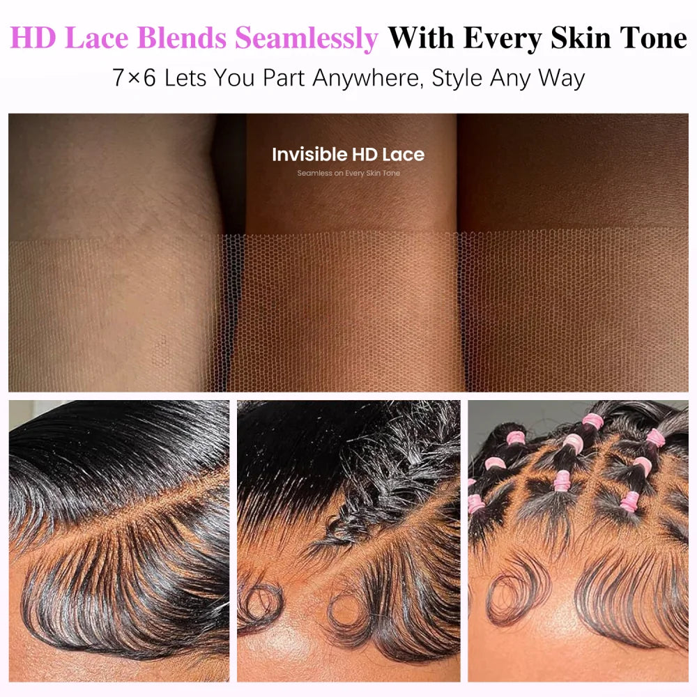 Remy Hair 12A Burmese Curly With Spiral End 200% Density Deep Wave PrePlucked Human Hair 13x4 13x6 HD Transparent Lace Front Wig