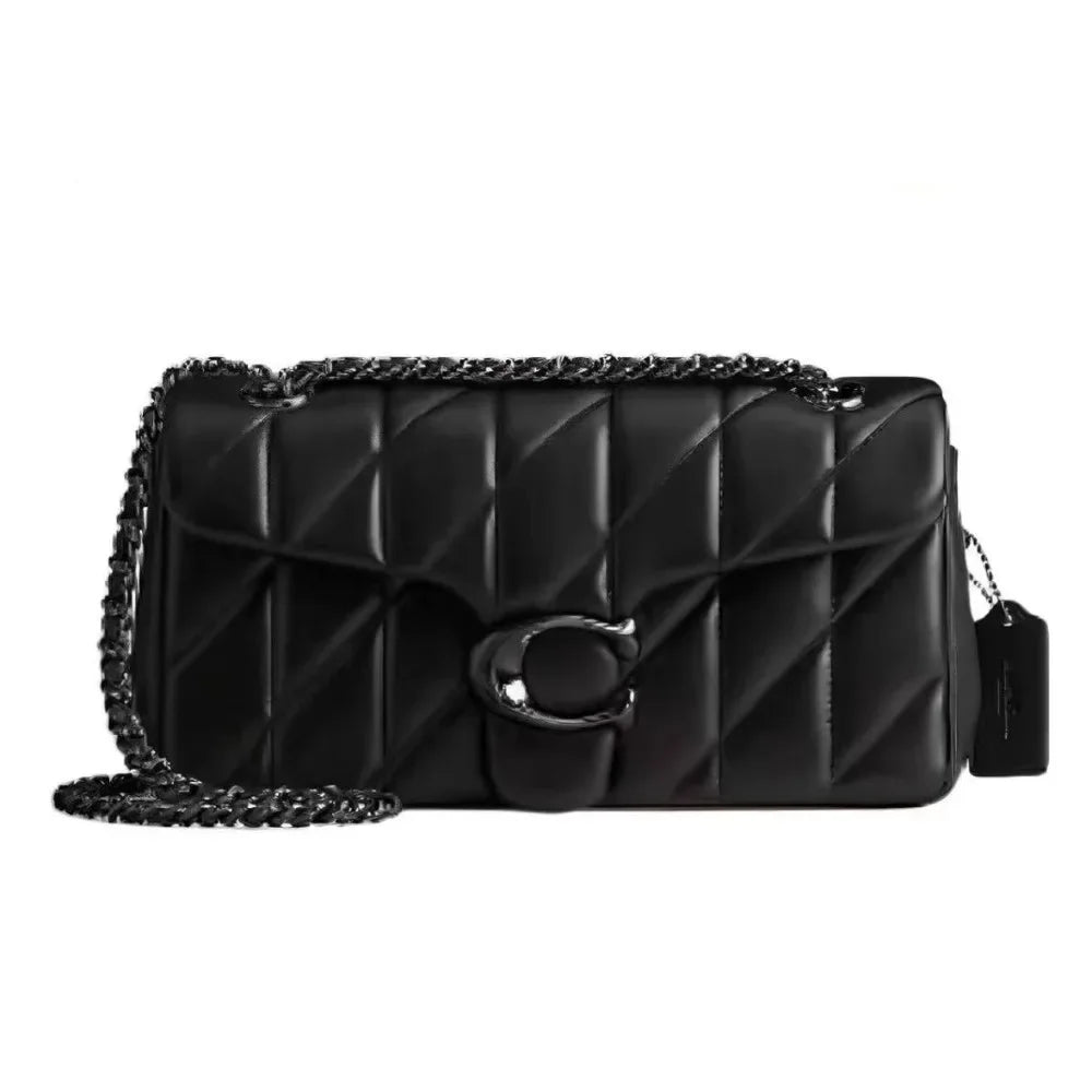 High quality 2026kou jia diamond pattern chain bag, shoulder bag, small square bag, spring-summer bag
