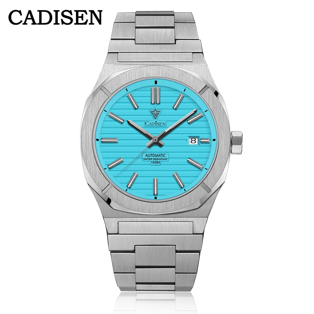 CADISEN 2026 Diver Watch Sapphire MIYOTA 8215 German Designer Men Automatic Mechanical Watches 10Bar Waterproof Gift With Box