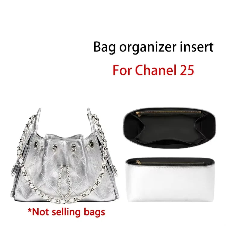 Nylon Bag Organizer Insert For 25bag Durable Fashion Wateproof Gift Bag Support Storage Inner Modification Bag Accessories