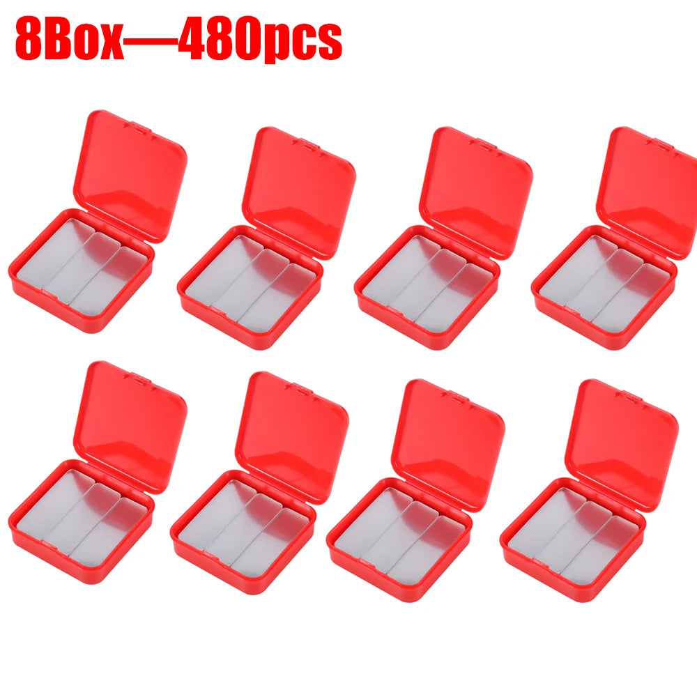 60-600PCS Double Sided Adhesive Tape No Trace Reusable Square Adhesive Mount Heavy Removable Transparent Wall Mount Sticker