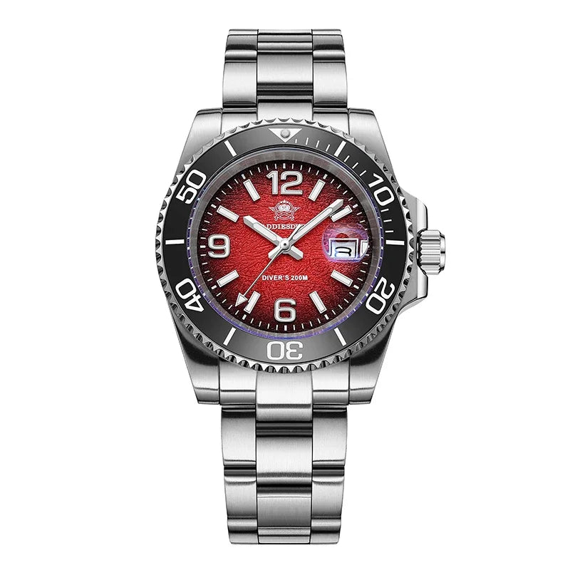 ADDIESDIVE 41mm Men Diving Watch AD2513 20Bar Waterproof BGW9 Super Luminous Reloj Hombre Quartz Men Watch