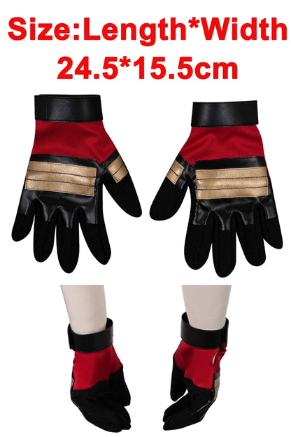 Dead Cosplay Pool Gloves Wade Fantasia Gloves Finger Covers Costume Accessories Men Roleplay Outfits Props Halloween Party Suits