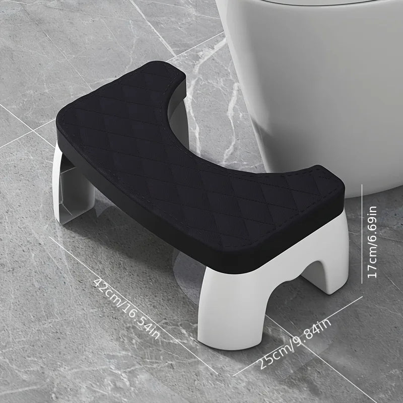 Universal Squatty Potty Toilet Stool - Waterproof Foot Stool for Adults, Kids, Seniors & Pregnancy Support