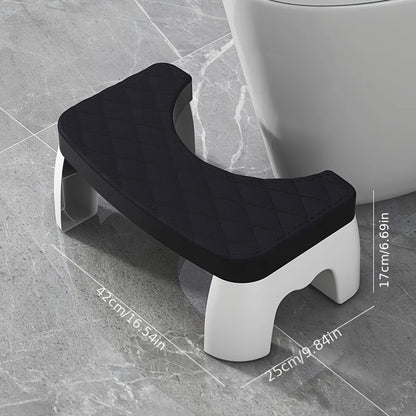 Universal Squatty Potty Toilet Stool - Waterproof Foot Stool for Adults, Kids, Seniors & Pregnancy Support