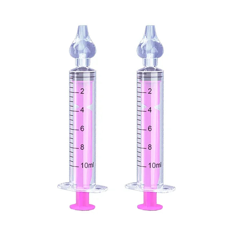 Rhinitis Nasal Irrigator Washing for Children Silicone Baby Nasal Aspirator Syringe Baby Nose Cleaner Kids Nasal Washer Reusable