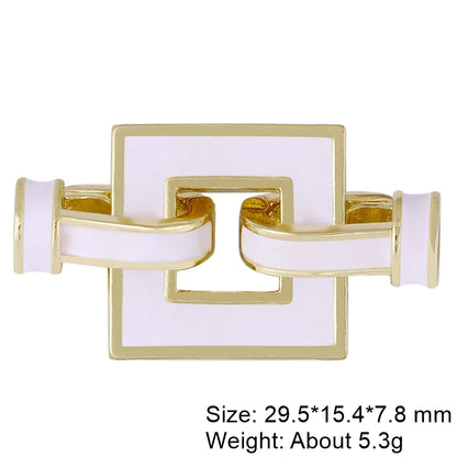 Juya Handmade Decorative Flower Connector Fastener Lock Hooks Clasps Accessories For DIY Women Fashion Needlework Jewelry Making