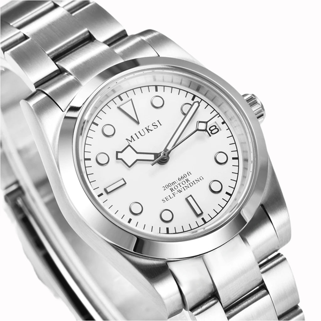 Miuksi 36mm 39mm NH35 Mechanical Watch For Men Watch Automatic Sapphire Stainless Steel Luxury Waterproof Wrist