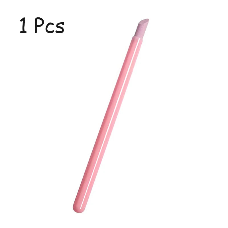 1/5PC Nails Art Quartz Grinding Pen Nail Cuticle scissors Dead Skin Remover UV Gel Polish Manicure Stick Files Accessories Tools