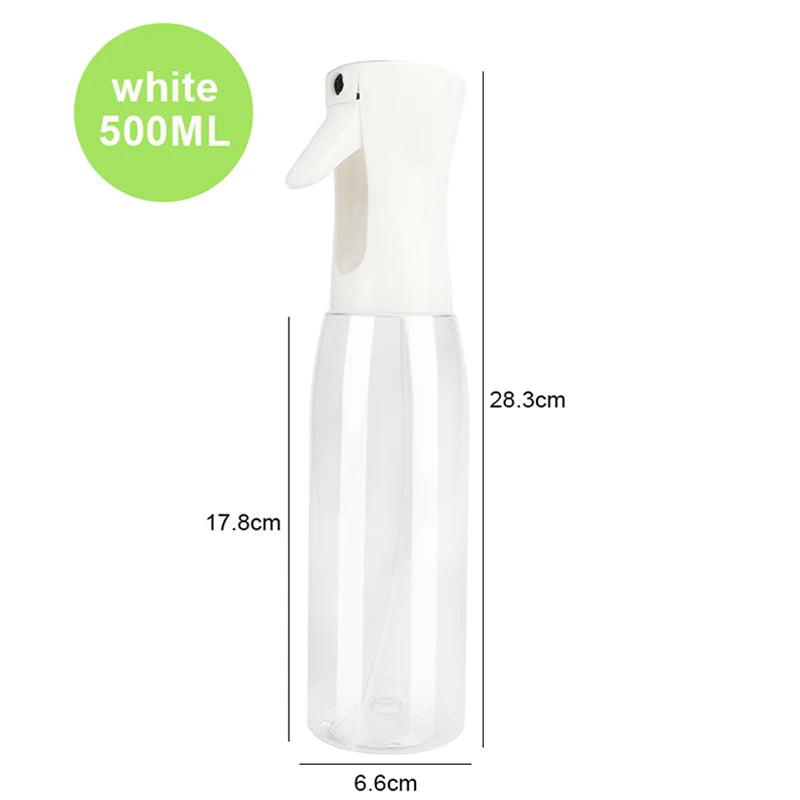 200/300/500ml Refillable Spray Bottle Ultra Fine Water Mist Sprayer for Skin Care Travel Separate Bottles Salons Barber Tools