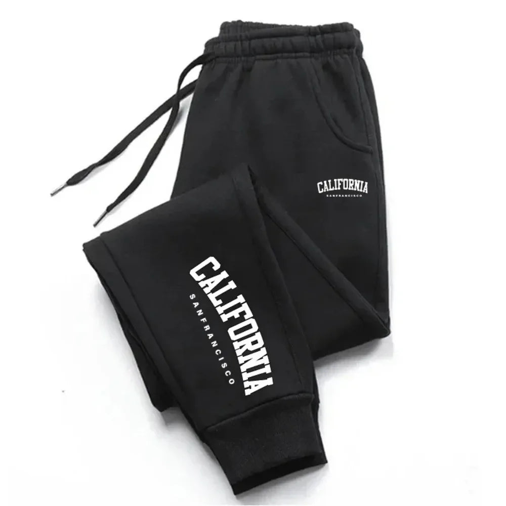 Hot Sales Mens Sweatpants Printing Casual Pants Outdoor Gym Sports Jogging Pants Autumn Winter Man Trousers Fitness Sportswear