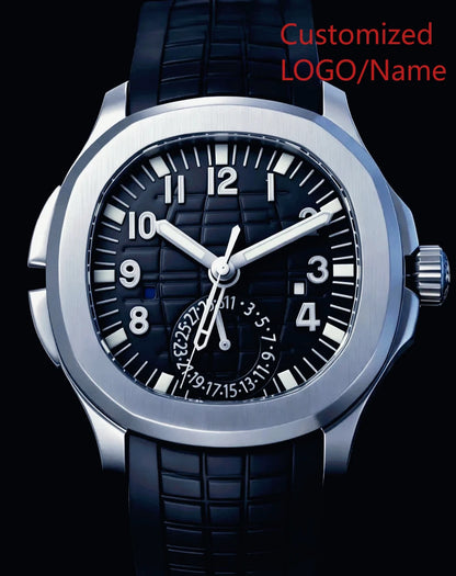 A11 Store Customized Watch 40mm Men's Sport Watch Automatic Mechanical Watches 904L Stainless Steel Black Blue Rubber