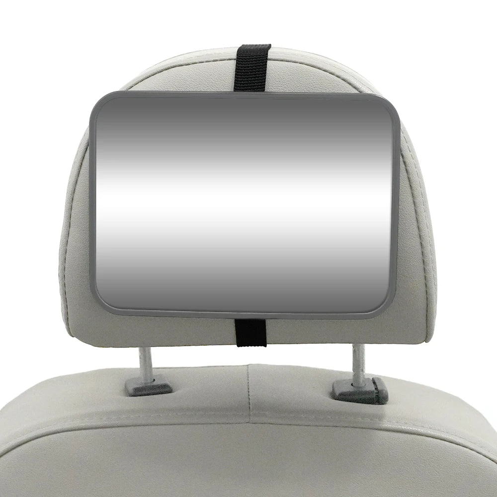 1 Pc Crash Tested And Certified Shatterproof Baby Car Mirror For Rear Facing Infant With Wide Larger Crystal Clear View