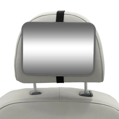 1 Pc Crash Tested And Certified Shatterproof Baby Car Mirror For Rear Facing Infant With Wide Larger Crystal Clear View