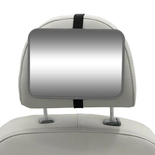 1 Pc Crash Tested And Certified Shatterproof Baby Car Mirror For Rear Facing Infant With Wide Larger Crystal Clear View