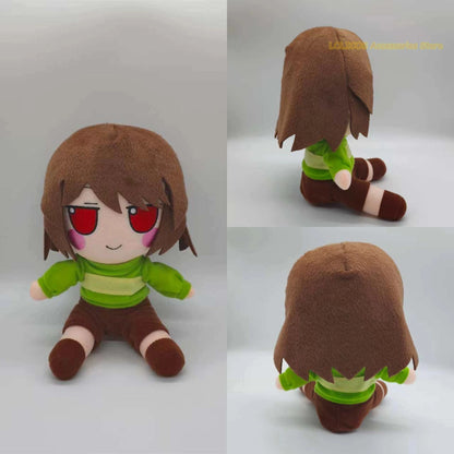 Anime Role Chara Fumo Series Cute Sitting Figure Model Pillow Kawaii Mascot Cosplay Cartoon Plushie Props Xmas Gifts