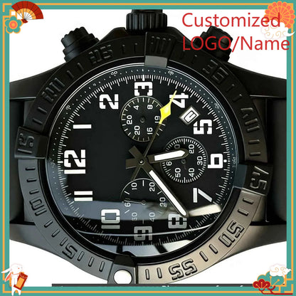 DONG Store 45mm Men's Quartz Movement 904l Stainless Steel  Luxury Watches-b Customized Watch