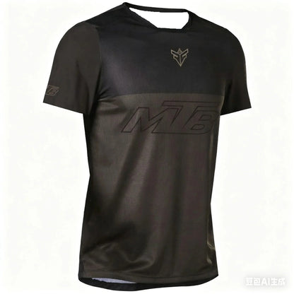 Men Casual Outdoor Loose Fit Short Sleeve T Shirt Motocross Fishing Camping Cycling Race Jersey Men Clothing Tee Top Summer