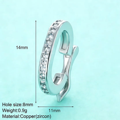 5pcs Fashion Bikini Button Charms Pendant For Jewelry Making Supplies Zircon Diy Earrings Bracelet Necklace Keychain Wholesale