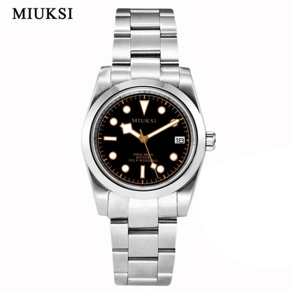 Miuksi 36mm 39mm NH35 Mechanical Watch For Men Watch Automatic Sapphire Stainless Steel Luxury Waterproof Wrist