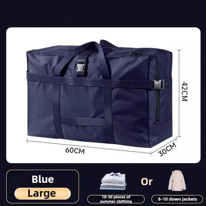 Extra Large Travel Duffle Bags Foldable Oxford Moving Tote Airline Checked Luggage Waterproof Storage Water Resistant Heavy Duty
