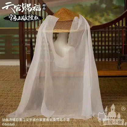 Tian Lian Cosplay Xie Costume Guan Ci Fu Cosplay Xielian Wigs Bamboo Hat Prop Men Women Halloween Comic Full Set Anime