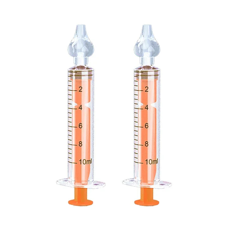 Rhinitis Nasal Irrigator Washing for Children Silicone Baby Nasal Aspirator Syringe Baby Nose Cleaner Kids Nasal Washer Reusable