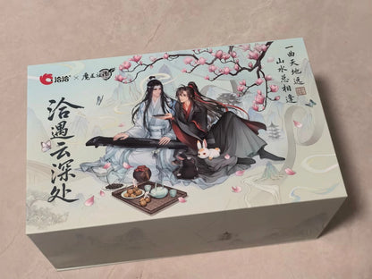 In Stock Official Grandmaster of Demonic Cultivation X Qiaqia 2026 Wei Wuxian Lan Wangji Acrylic Stand Badge Transparent Card
