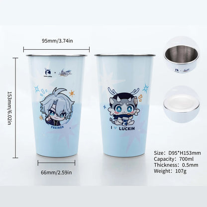 Coffee Co branded Color Changing Stainless Steel Cold Water Cup Collection Gift In Stock