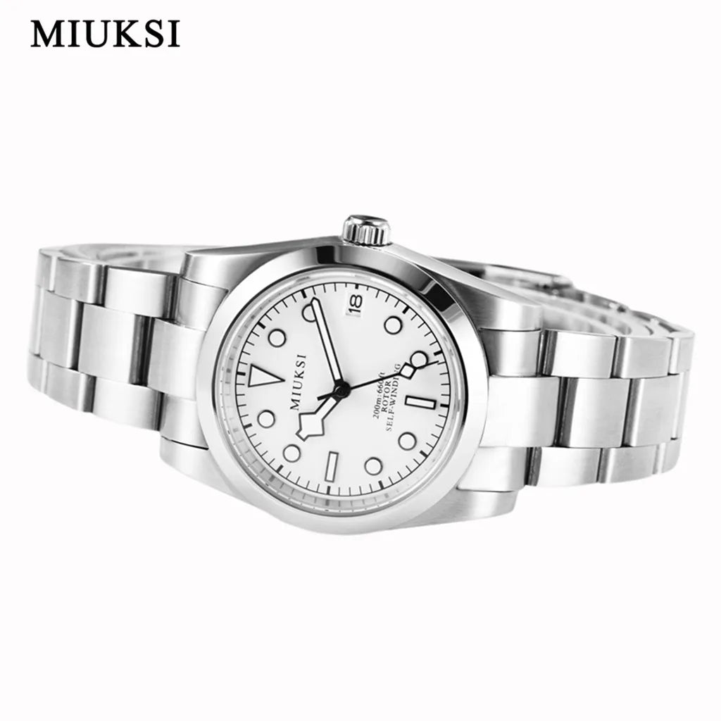 Miuksi 36mm 39mm NH35 Mechanical Watch For Men Watch Automatic Sapphire Stainless Steel Luxury Waterproof Wrist
