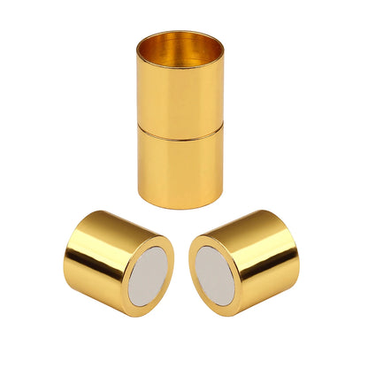 5sets Strong Magnetic Clasps 3/4/5/6/7/8/10/12/14/15mm Leather Cord End Clasp Buckle Connectors For DIY Jewelry Making Findings