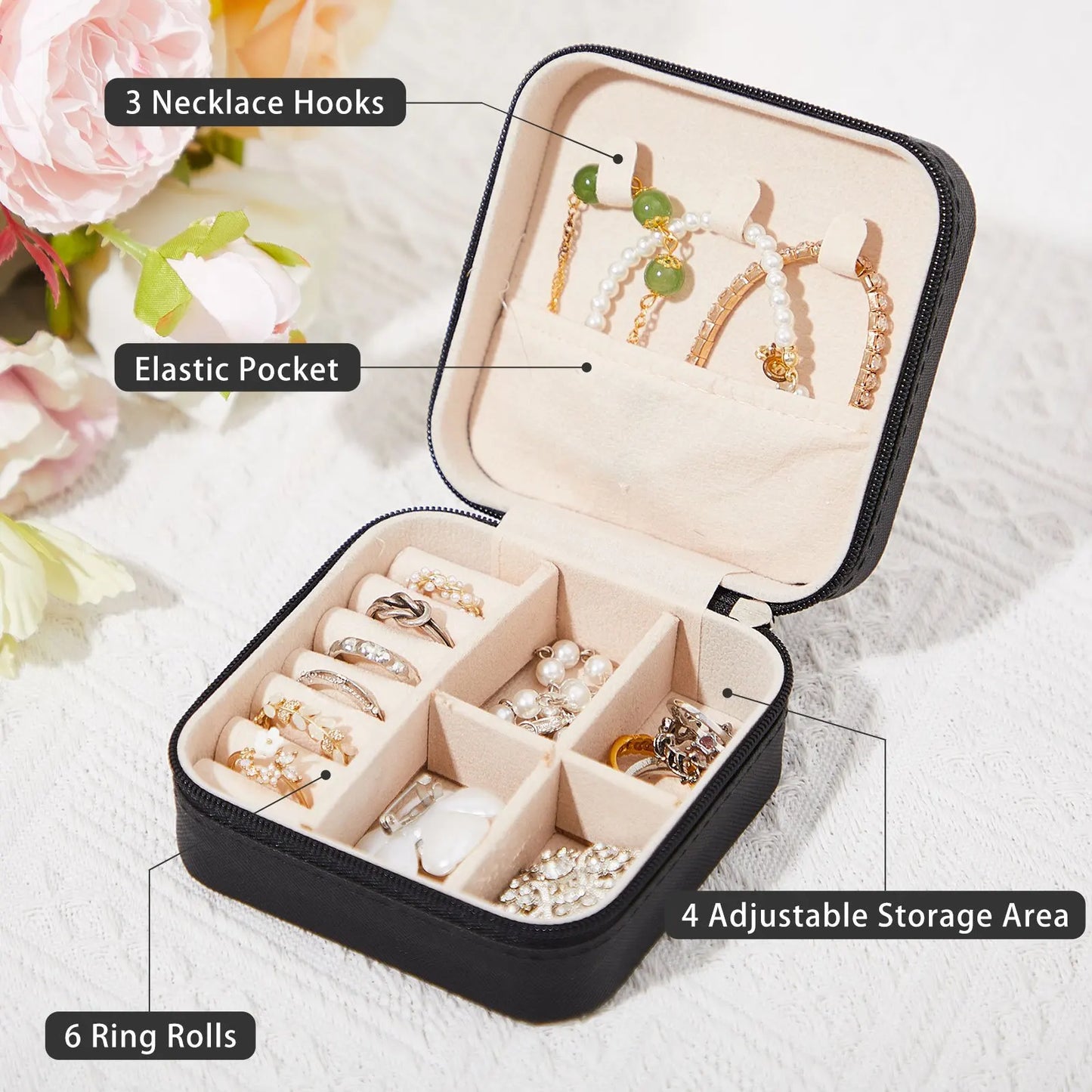 48pcs Bridesmaid Proposal Gifts Set | Maid of Honor Gifts Set from Bride Will You Be My Bridesmaid Gift Box, 24 oz Tumbler, Bridal Bachelorette Party Presents for Bridesmaids Wedding (Black)