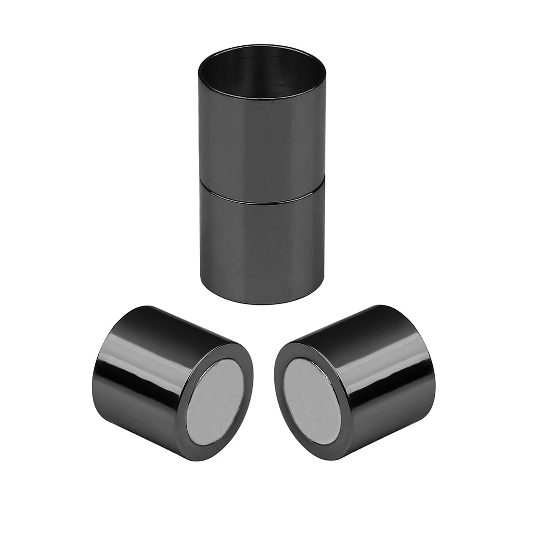 5sets Strong Magnetic Clasps 3/4/5/6/7/8/10/12/14/15mm Leather Cord End Clasp Buckle Connectors For DIY Jewelry Making Findings