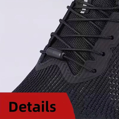1 Pair No-Tie Shoe Locks - Rotating Buckles for Sports and Outdoor Shoes - Unisex Quick-Adjust Design - Pre-Installed