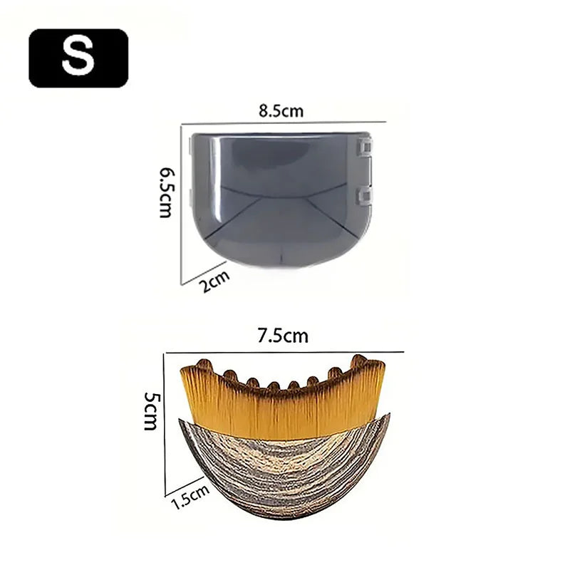 Precise Fit Ergonomic Lymphatic Contour Face Brush Face Lymph Drainage Massager V Line Sculpt Skin Tightening Beauty Tool
