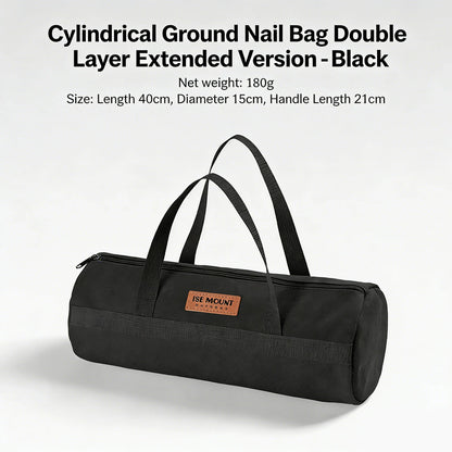 Multifunctional Camping Storage Bag Portable Tent Stakes & Wind Rope Pouch Outdoor Accessories Cylinder Tool Organizer
