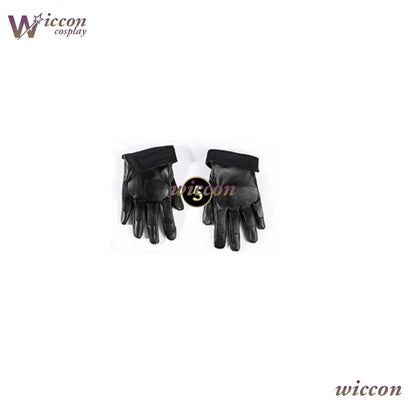 Kosplay Requiem Resident Cos Evil Leon·S·kennedy Cosplay Leon Cosplay Costume Pu Coat Full Set Party Uniform Hallowen Play Role