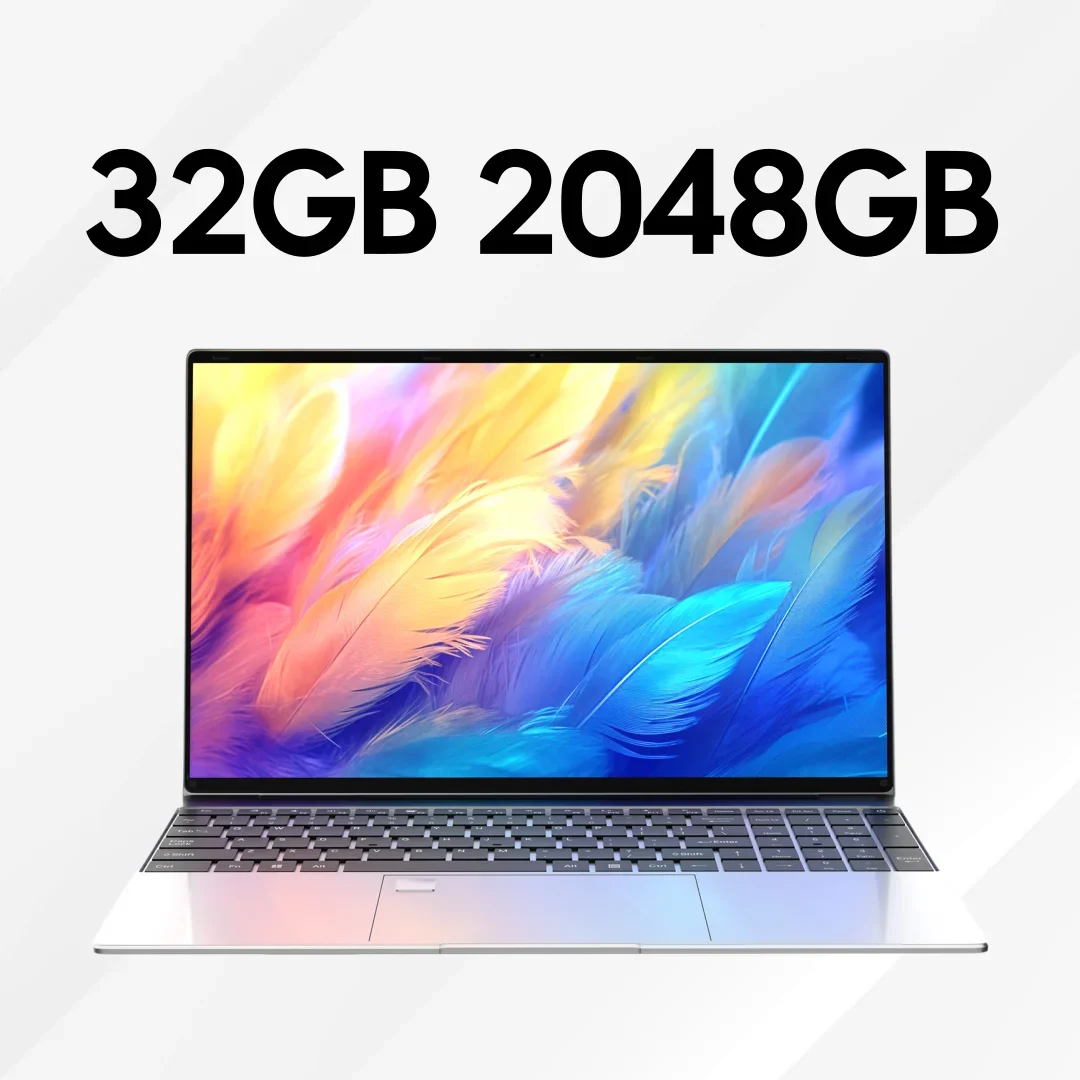 Fashion Ultra Thin 14.1 Inch Laptop 2026 Latest Model Win11 System Fast Speed Office Study Entertainment Portable Laptop