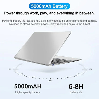 Handy 2026 New Ultra Slim 14.1" Laptop Intel Core i7-8650U Windows 11 Pro 32GB RAM 2TB M.2 SSD - Ideal for Office & Study