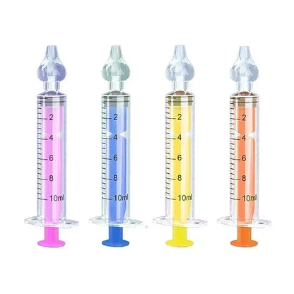 Rhinitis Nasal Irrigator Washing for Children Silicone Baby Nasal Aspirator Syringe Baby Nose Cleaner Kids Nasal Washer Reusable