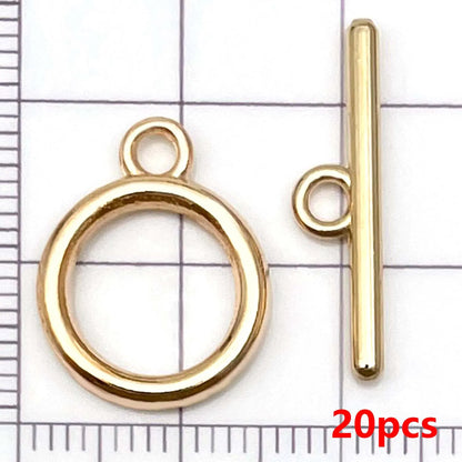 20pcs Alloy Buckles, OT end Buckles, Buckle Connectors for DIY Bracelet Necklace Earrings Jewelry Making Accessories