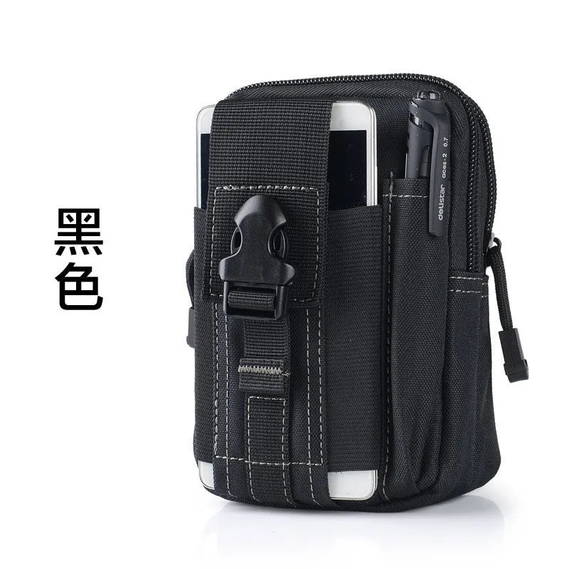 Tactical Molle Belt Pouch Military Waist Bag EDC Tool Organizer Phone Holster Holder For Men Outdoor Hiking Camping Hunting Gear