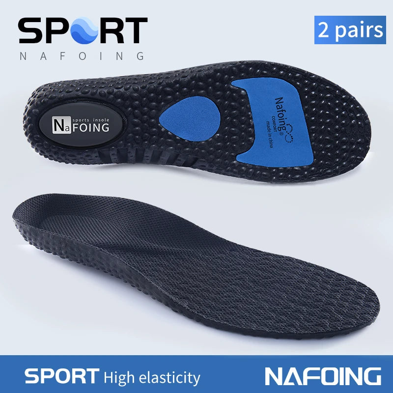 Sport Insoles for Feet Soft Shock Absorption Inserts Template Orthopedic Plantar Fasciitis Insole for Shoes Man Women Shoe Sole