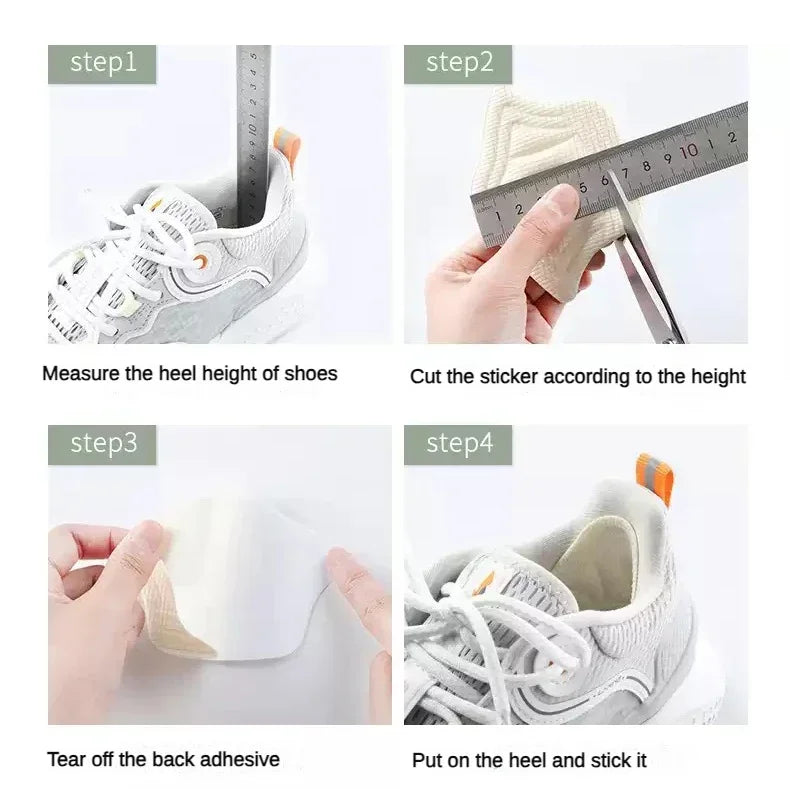 2/6pcs/set Insoles for Shoes Patch Heel Pads for Shoes Adjustable Size Feet Pad Insole Adhesive Back Sticker Shoes Insert Insole2