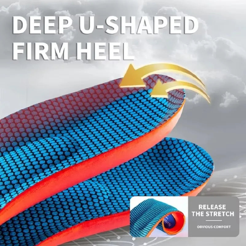 Orthopedic Insoles Arch Support Insole Flat Feet Plantar Fasciitis Shoe Pads Quality Leather Deodorising Shoe Sole 1Pair 2026