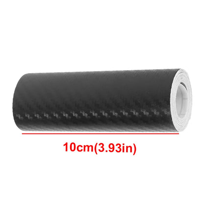 1m-10m Car Door Edge Guards Door Sill Protector Waterproof 3D Carbon Fiber Anti Collision Film Scratch Cover Strip Stickers Tape