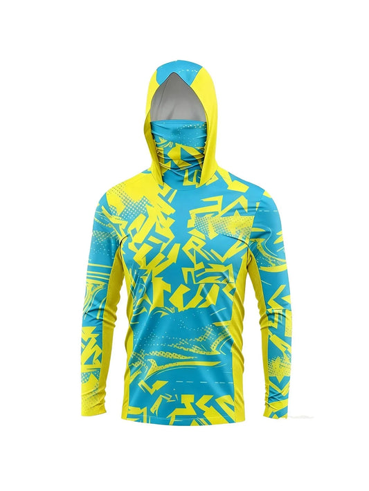 2026 Summer New Style Men's Long-Sleeved Shirt with 3D Pattern Print for Sporty and Casual Wear Comfortable and Soft