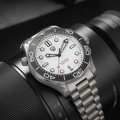 Watchdives WD007 V4 007 NTTD Mechanical Titanium Watch 42Mm Automatic PT5000 Sapphire 200M Waterproof Luxury Watches Man Gift