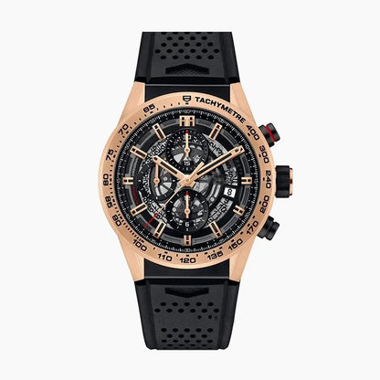 Customized Logo/Name VK63 Chronograph Quartz Watches Solid Heavy Duty Stainless Steel Bracelet High Precision Reliable Movement